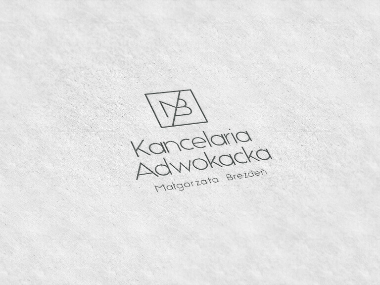 Kancelaria Adwokacka Małgorzata Brezdeń - Projekt logo