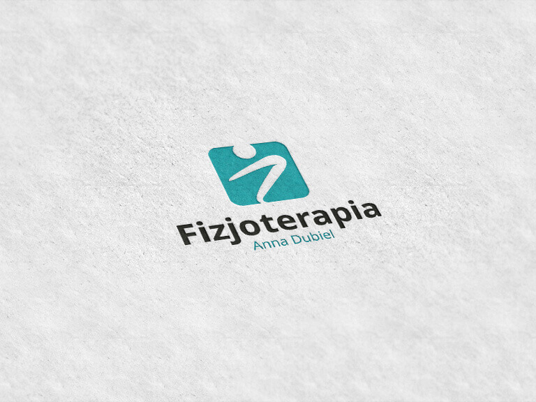 Fizjoterapia Anna Dubiel - Projekt logo