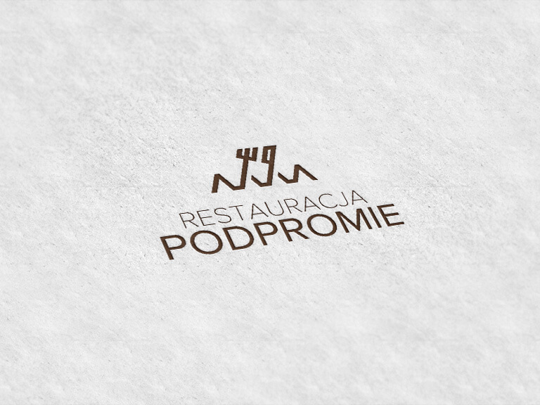 Restauracja Podpromie - Projekt logo