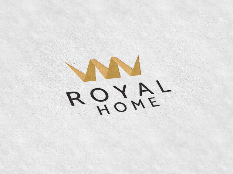 Royal Home Nieruchomości - Projekt logo