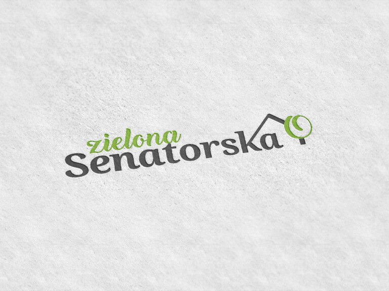 Zielona Senatorska - Projekt logo