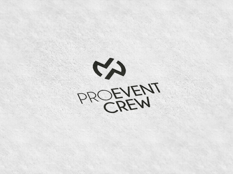 ProEvent Crew - Projekt logo